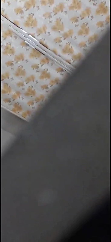 Young babe in thongs caught changing in clinic