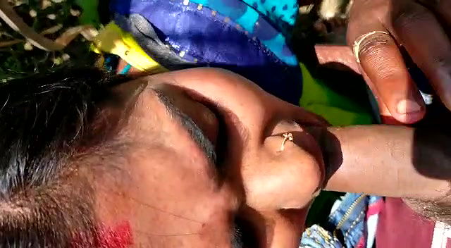 Sexy Bhabhi Outdoor Blowjob