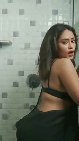 DESI BUSTY BEAUTY HOTNESS IN SEXY SAREE BRA BLOUSE