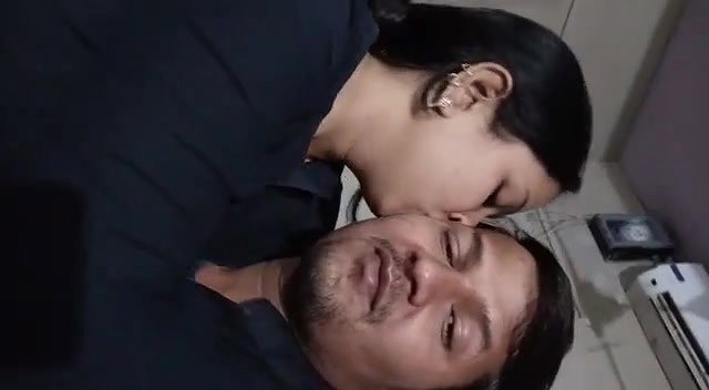 Couple Getting Naughty in Office