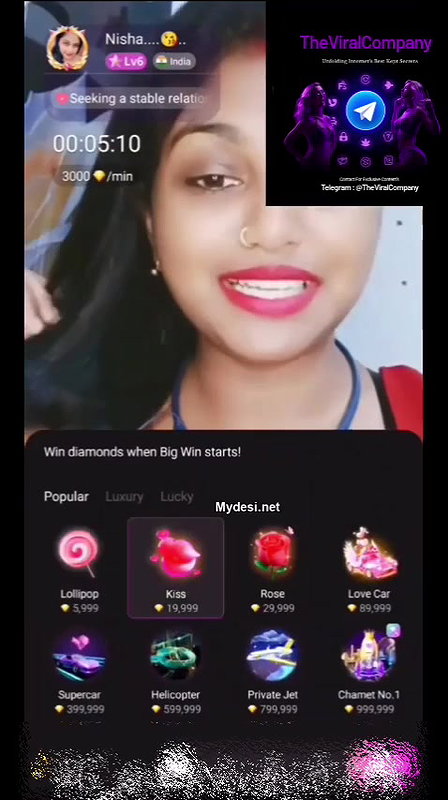 Nisha full nude show