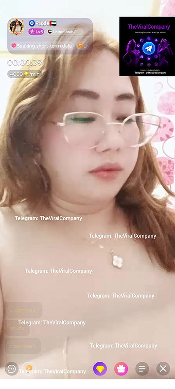 Rosie Dubai based Phillipino Full nude show