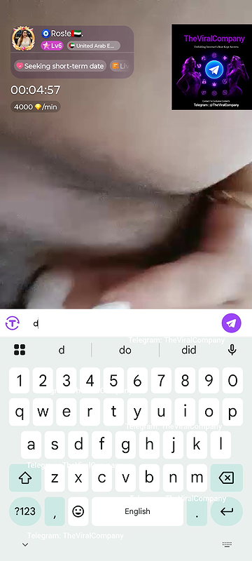 Rosie Dubai based Phillipino Full nude show