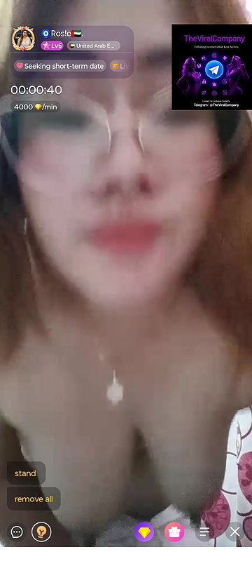 Rosie Dubai based Phillipino Full nude show