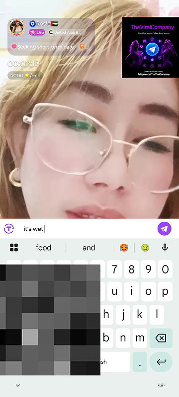 Rosie Dubai based Phillipino Full nude show