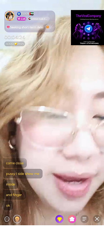 Rosie Dubai based Phillipino Full nude show