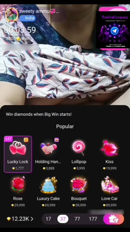 Sweety Ammu Aunty Full Nude Show