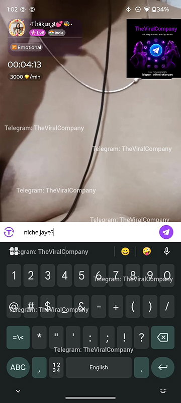 Thakur Slim Indian young girl full nude show 1