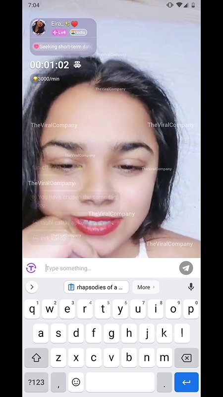 Eira Mumbai Muslim Escort Girl Full Nude Show with Voice 1