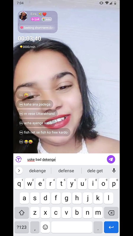 Eira Mumbai Muslim Escort Girl Full Nude Show with Voice 1