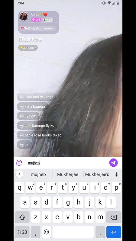Eira Mumbai Muslim Escort Girl Full Nude Show with Voice 1