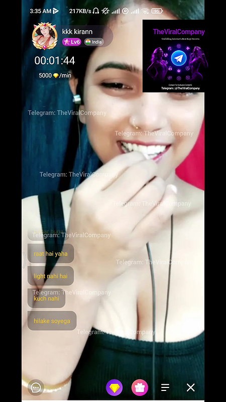 kkk kirann Full Nude Full HD with Voice