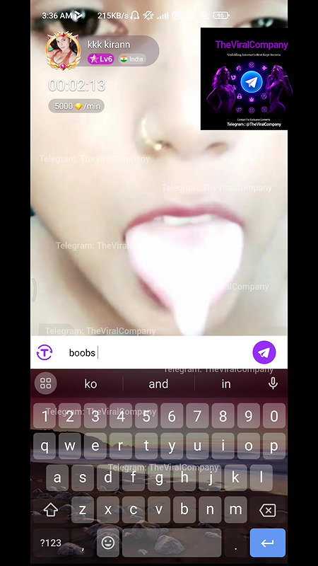 kkk kirann Full Nude Full HD with Voice