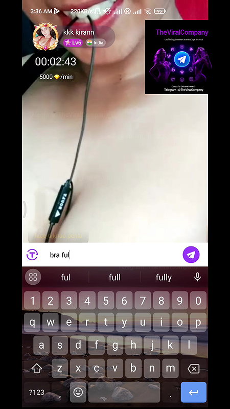 kkk kirann Full Nude Full HD with Voice