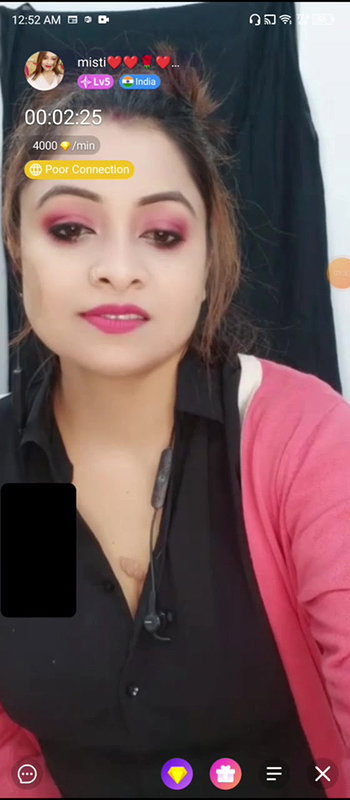 Misti Full Nude show