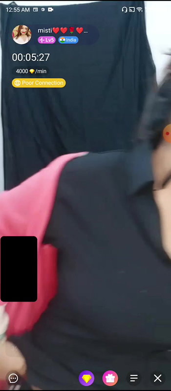 Misti Full Nude show