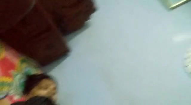 Husband sucking sleeping bhabhi’s boob