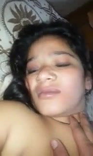 Beautiful Desi Girl Fucking with Lover & Talking