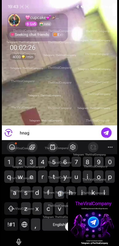 Cup Cake Full Nude Show