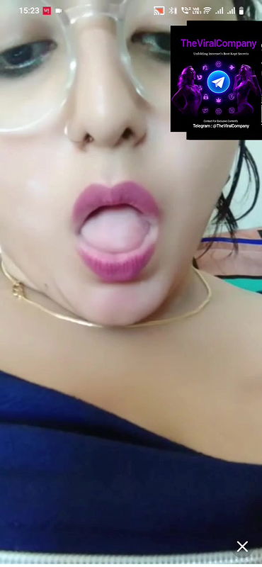 Butterscotch Non Nude Showing her figure, cleavage and pressing her boobs