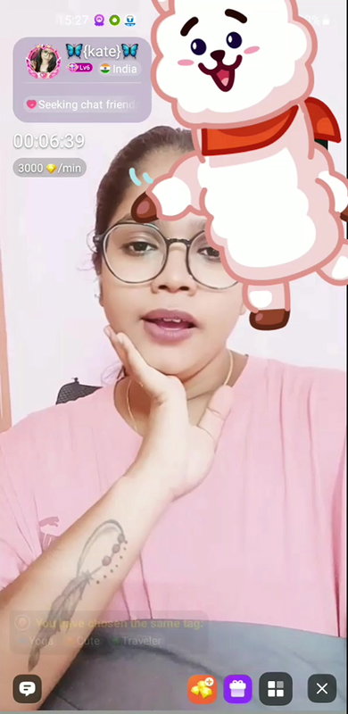 Vanshiii (Kate) Full Nude Show