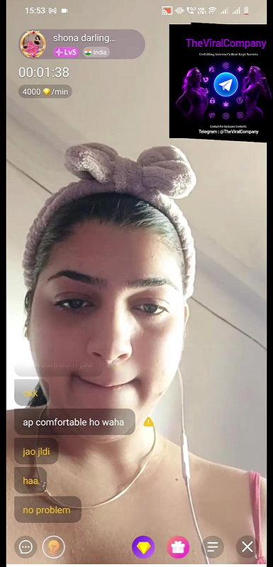 Shona Darling Topless in Bathroom