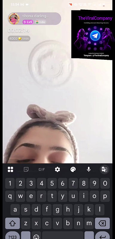 Shona Darling Topless in Bathroom