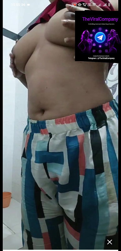 Shona Darling Topless in Bathroom