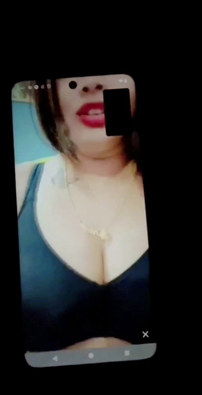 Maya Alina Topless with Face and tight shorts, sucking her nipple and flaunting tight figure With Audio