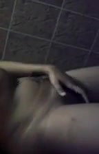 Sexy Chashmish Girl Fingering in Bathroom