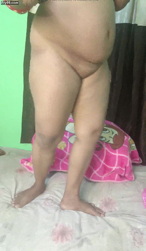 Sruti bhabi in sharee Fully naked and fingering herself on the bed