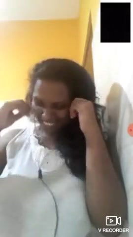 Lankan Aunty on video call