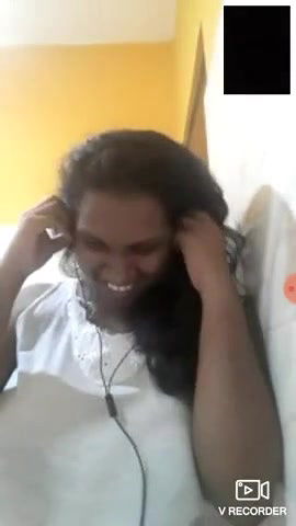 Lankan Aunty on video call