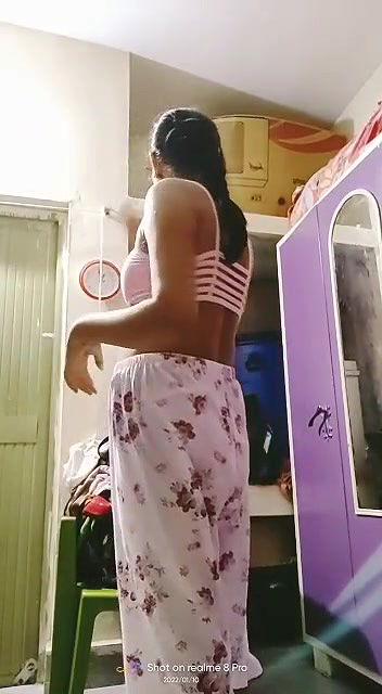 Desi girl making video