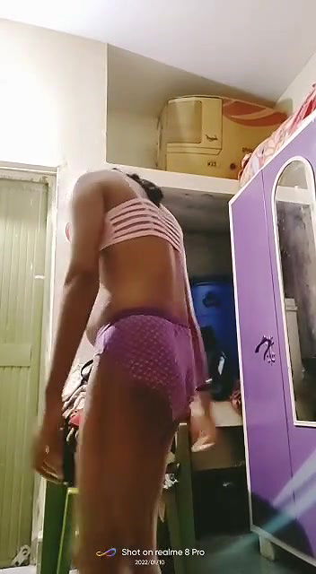 Desi girl making video