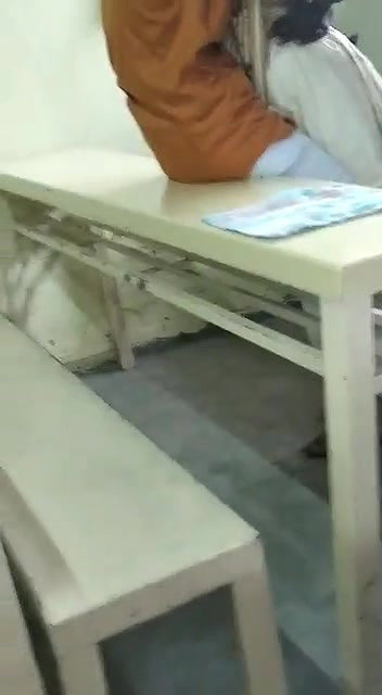 Naughty Young Couple Enjoying in Class & Friends Recording Video