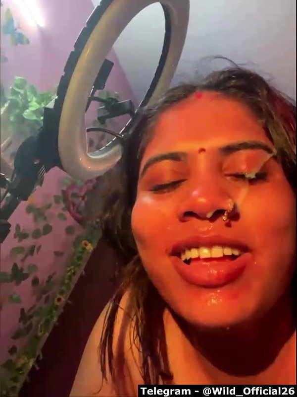 V-Hot-Sweti Ticket show hardcore fucking and cum on face
