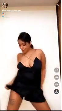 Beautiful Girl on Tango Dancing Boobs Poping Out Ops