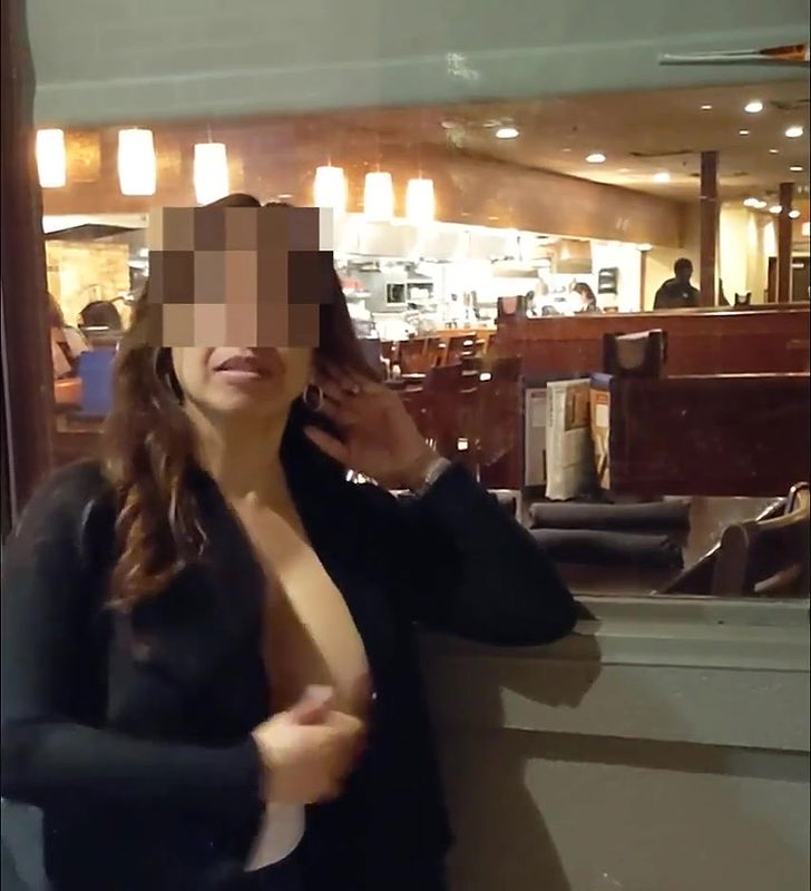 Busty Indian flashing.mkv