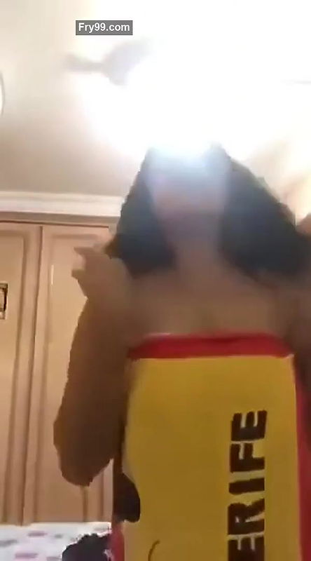 chubby slut likes to show off her titties.mkv