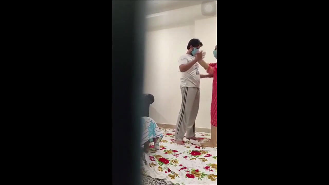 Desi Aunty Dancing Without Panty with Lover Ops