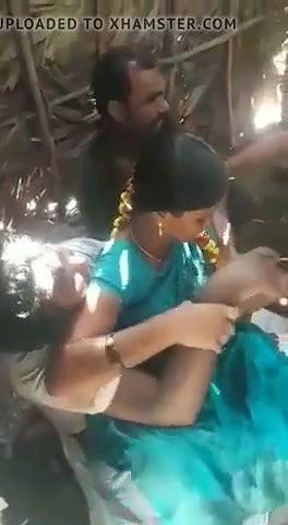 Desi Aunty Nipple Squeeze by Two Guys at Roadside Hut
