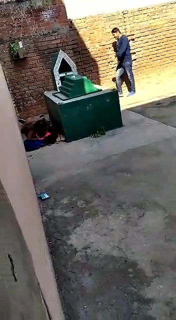 Desi Girl Fucking with Lover at Terrace Caught by Family members