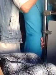 Guy Dicking Ass in Bus Ops