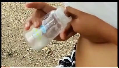 Mom Milking Her Boobs Outdoor Hot