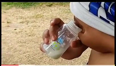 Mom Milking Her Boobs Outdoor Hot