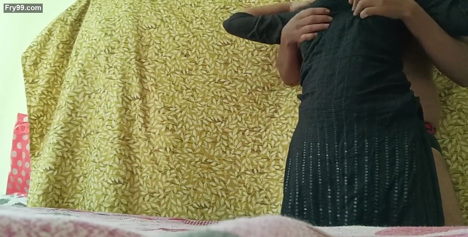 Hot Indian Desi village bhabhi pussy Fucking in dogy style position clear Hindi audio