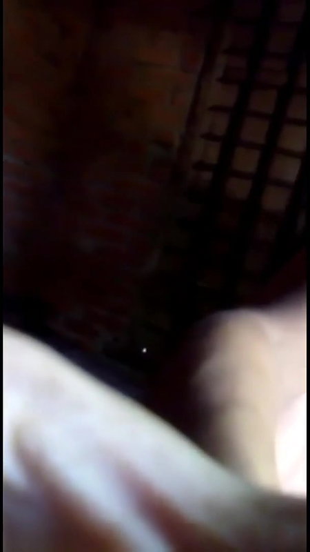 Village teen girl masturbating with banana