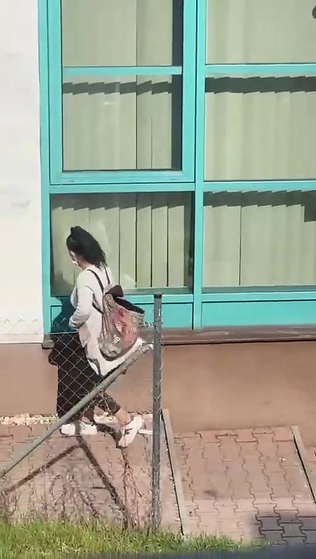 Naughty Young Babe Getting Horny in University & Stated Rubbing her Pussy