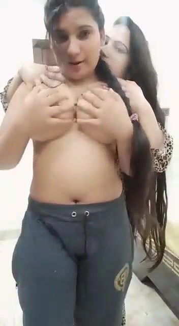 Paki lesbian having fun  part 1